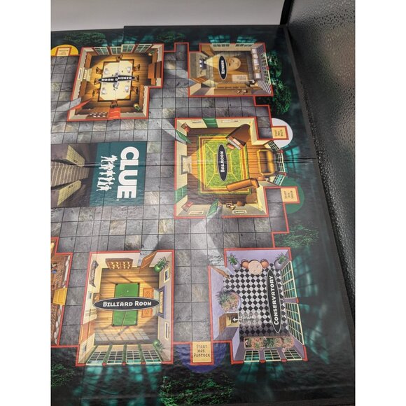 2002 Clue Board Game Replacement Parts Game Board Instructions - Picture 4 of 9